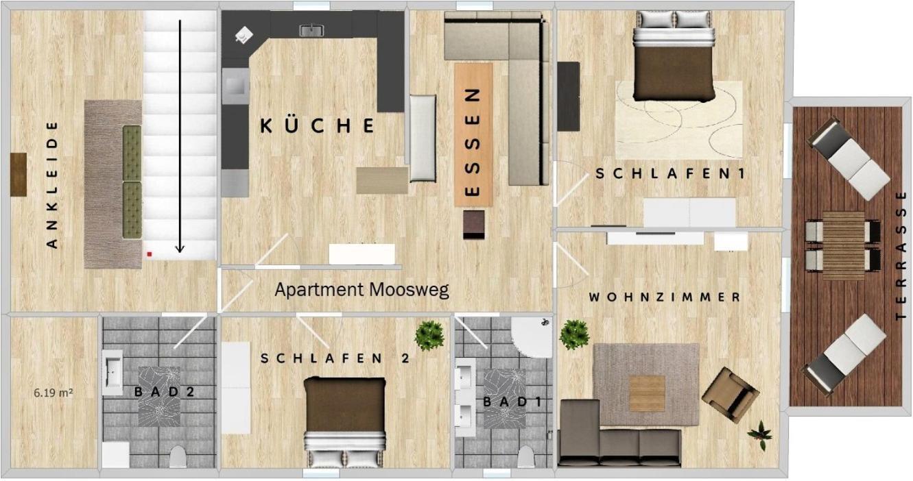 Ferienapartment Huber Оберкирх Экстерьер фото